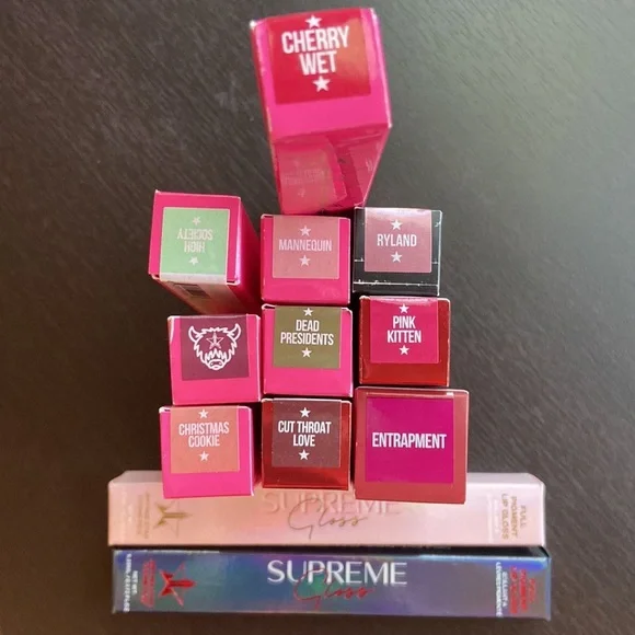 NEW! JEFFREE STAR VELOUR LIQUID Matte LIPSTICK in DEAD PRESIDENTS Army Green - Picture 14 of 16